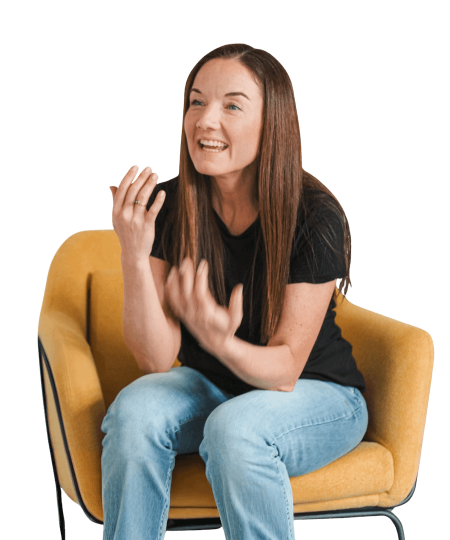 Katharina Osika, Unternehmensberaterin aus Mannheim, im Beratungsgespräch